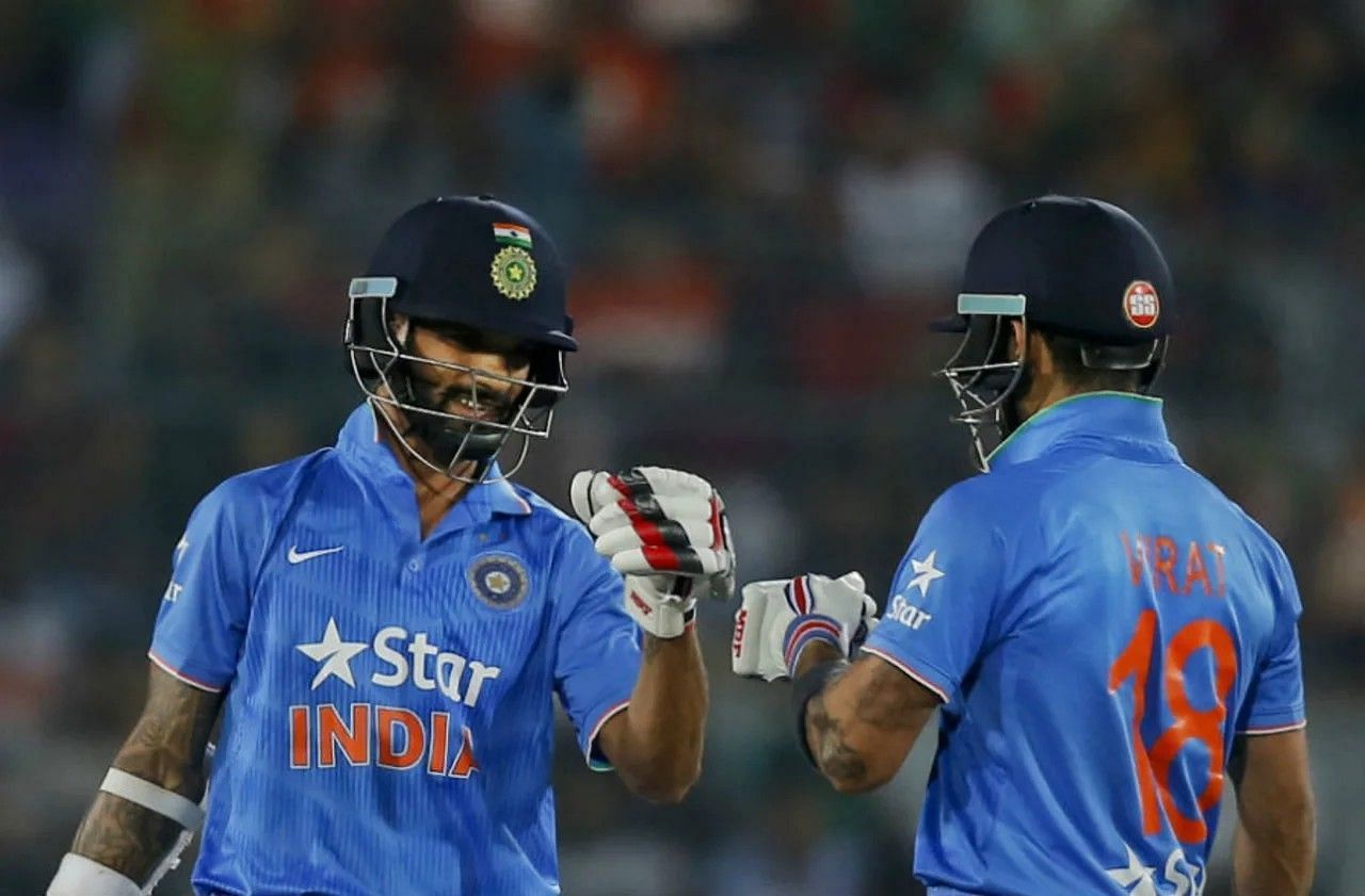 Shikhar Dhawan and Virat Kohli helped India win the 2016 Asia Cup [Getty Images]