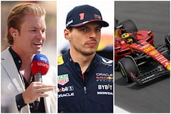 What is the 'Nico Rosberg curse' and how did it fall on Max Verstappen and Ferrari during the 2023 F1 Italian GP race weekend?