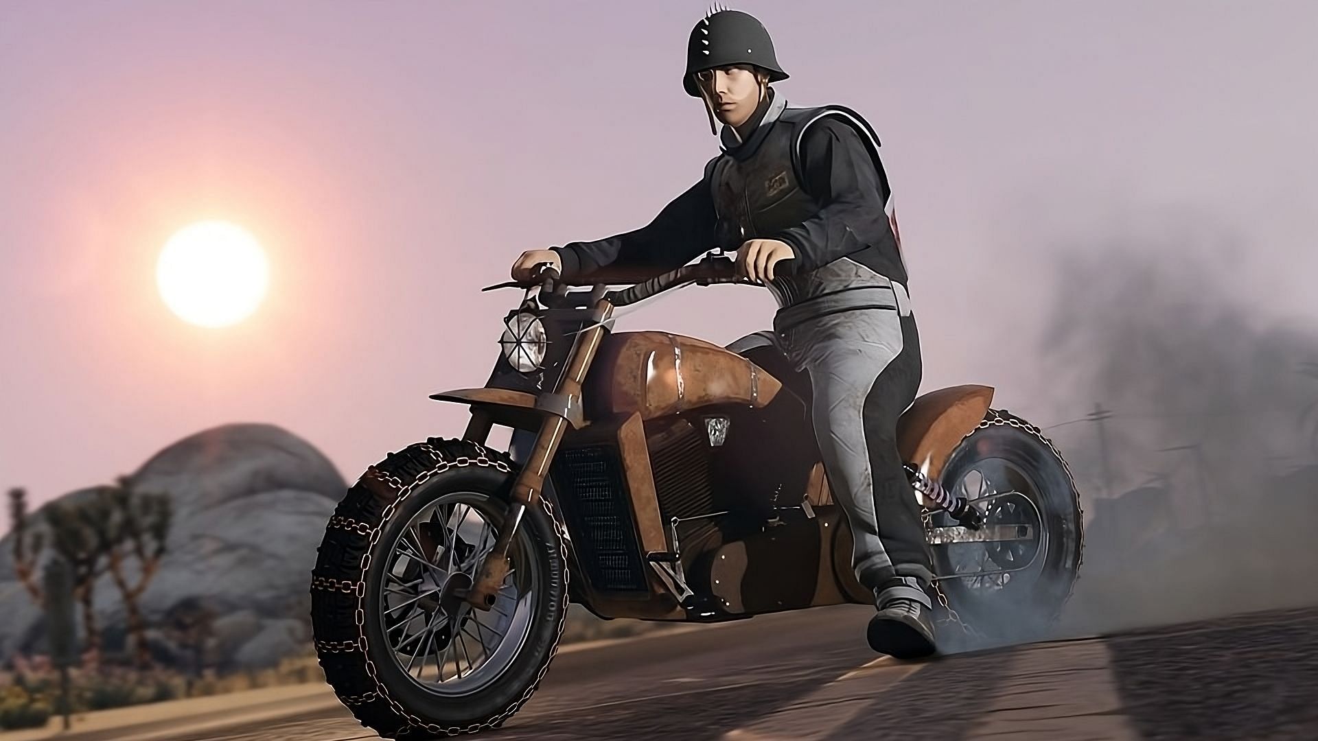 The motorcycle in question (Image via Rockstar Games)