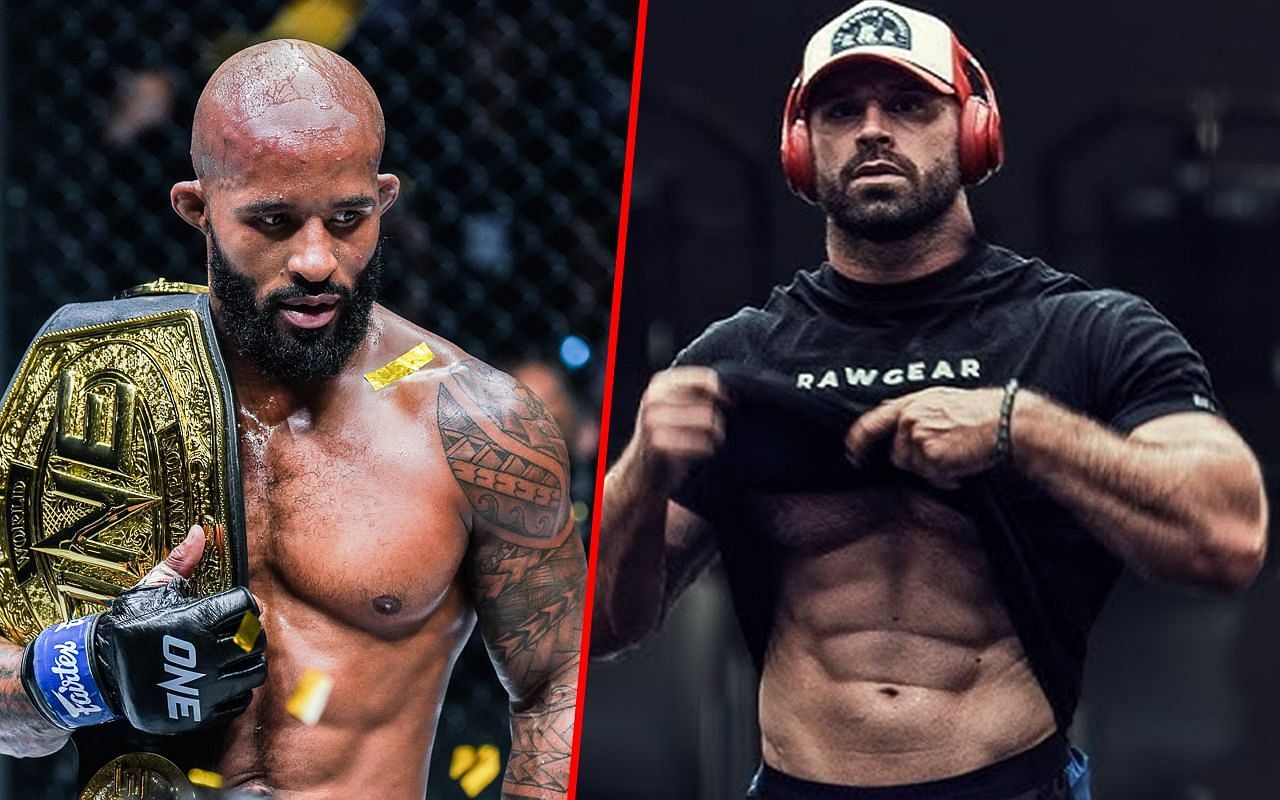 Demetrious Johnson and Bradley Martyn. [Image: ONE Championship/Various]
