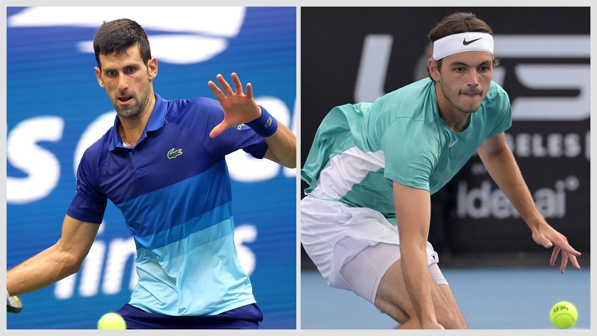 Novak Djokovic vs Taylor Fritz is one of the quarterfinal matches at the 2023 US Open.