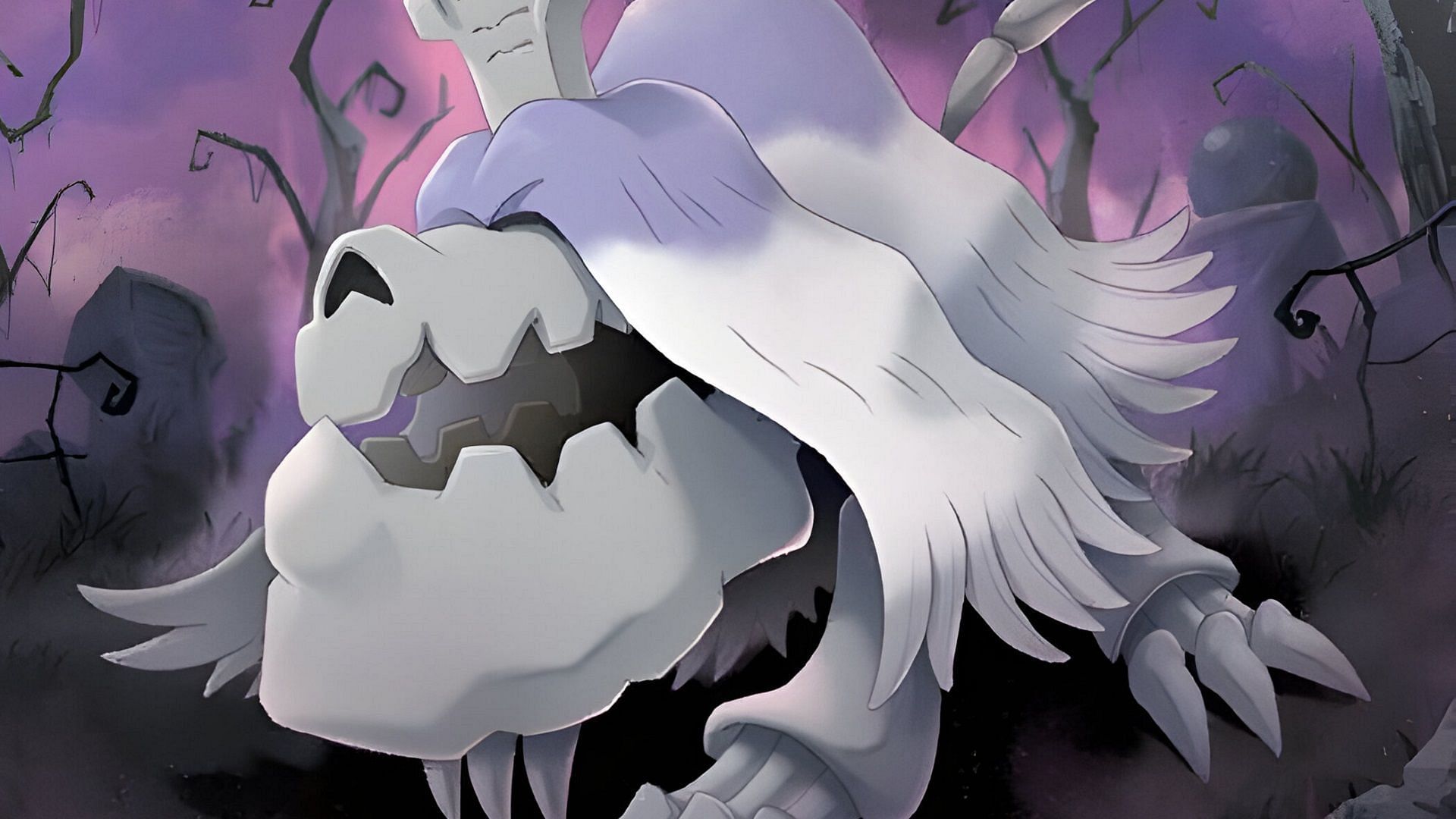 Houndstone is a dead ringer for fitting into a cemetery on Halloween (Image via The Pokemon Company)