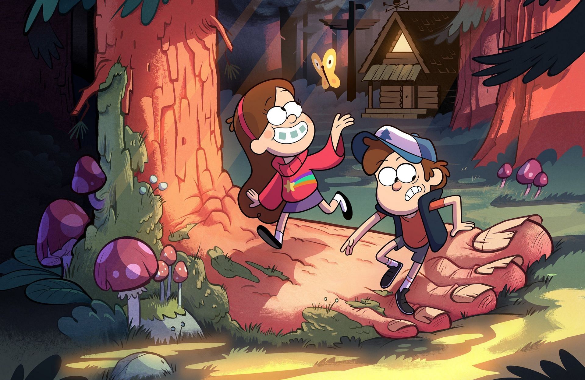 From Youthful Curiosity to Ageless Enigma: The Characters of Gravity Falls (Image via Disney)
