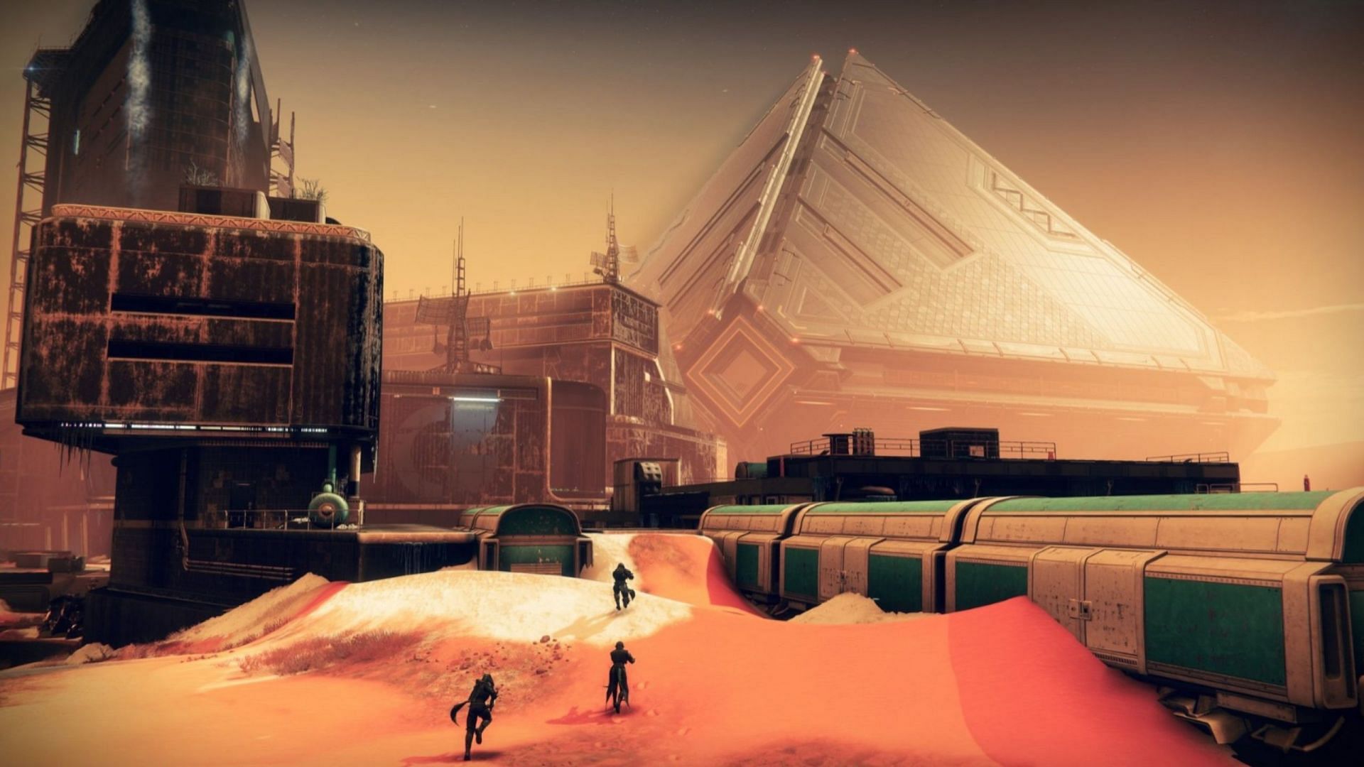 Heist Battleground Mars opening sequence in Destiny 2 