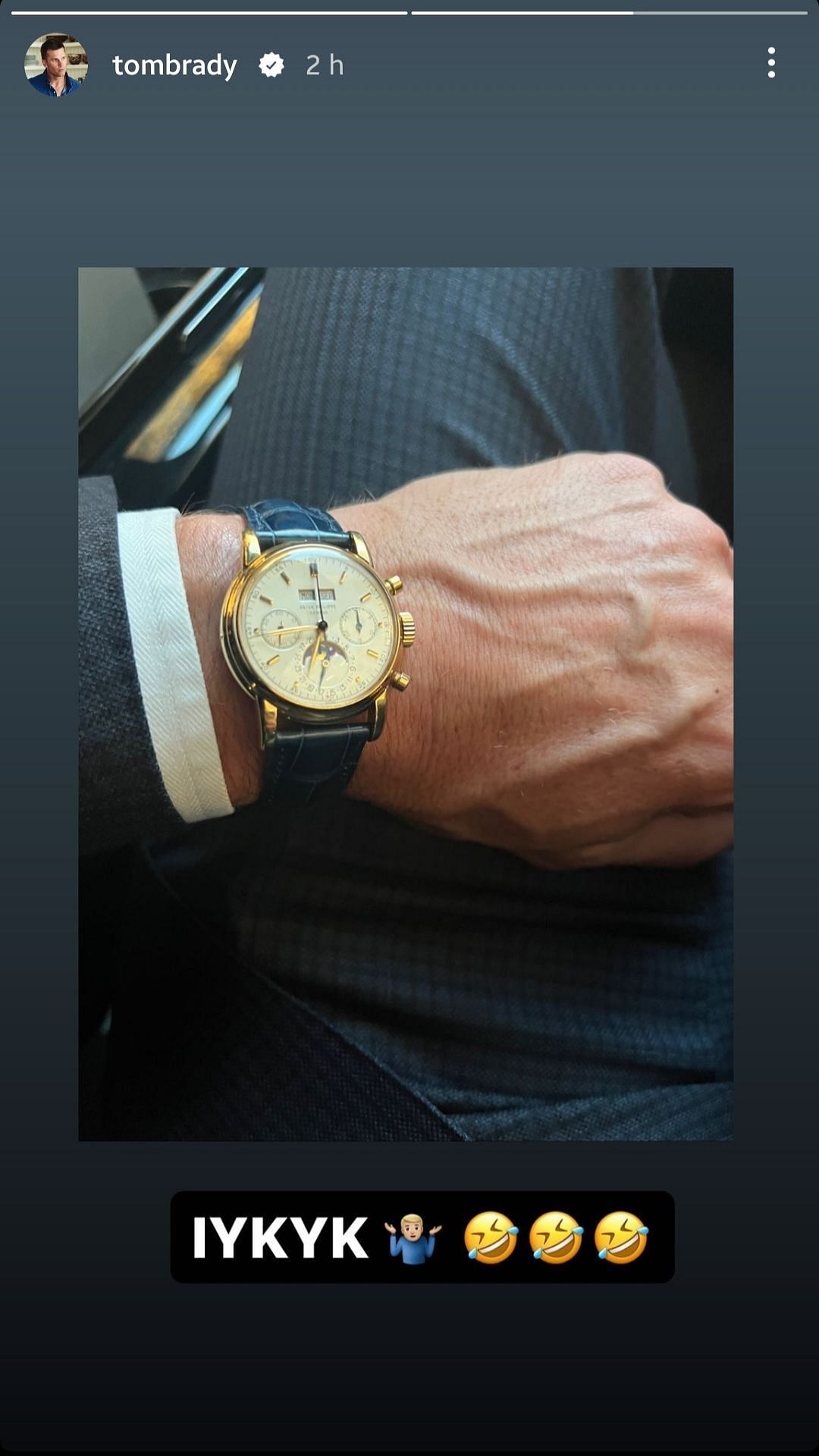 IN PHOTOS: Tom Brady cops $90000 Patek Philippe watch as ex-NFL QB prepares  to attend little business