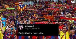 "What is this"; "You just had to ruin it" - Barcelona fans call out Xavi as 32-year-old star named in XI to face Celta Vigo