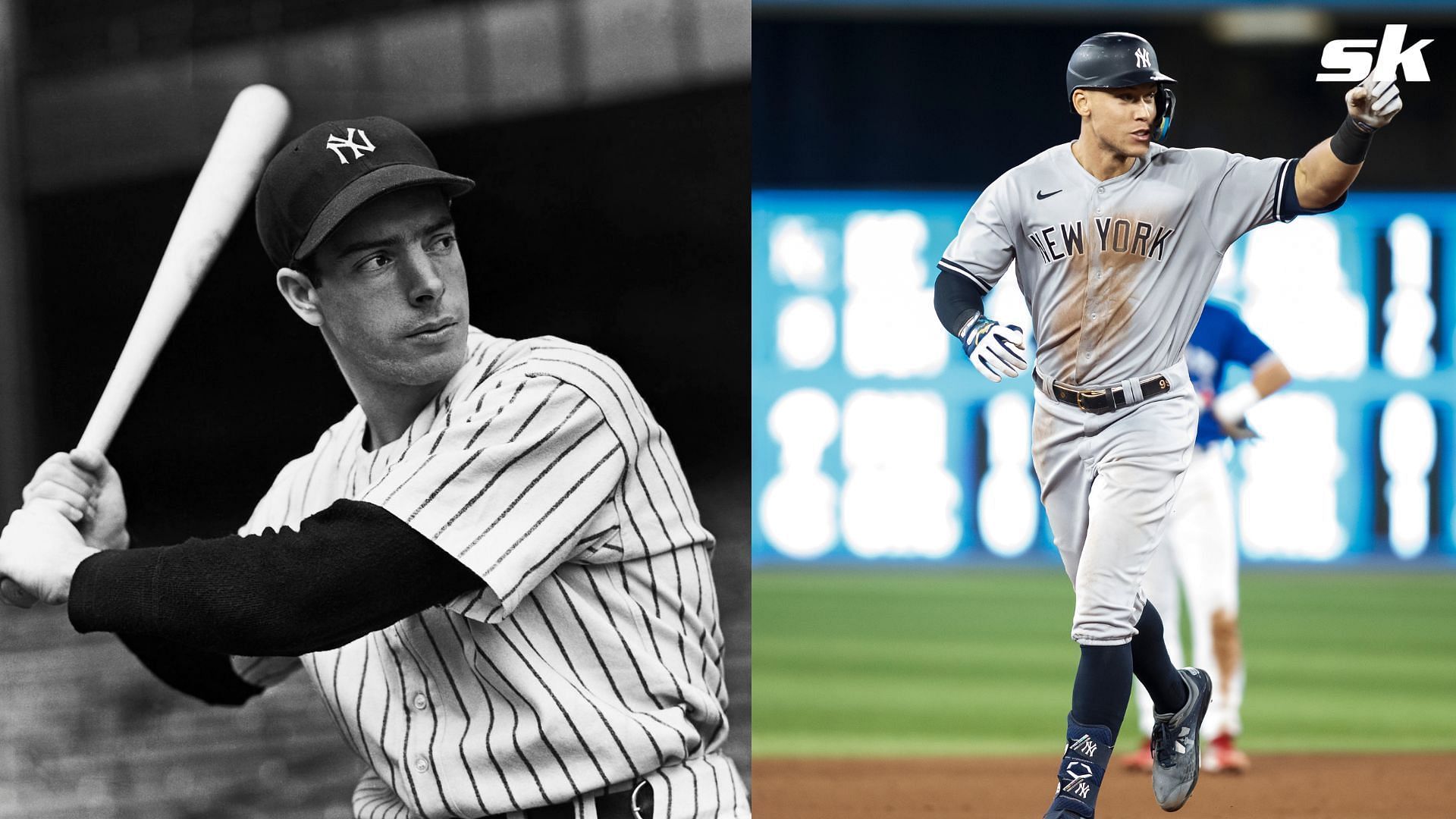 Which Yankees players have also had a 40+ HR season? MLB