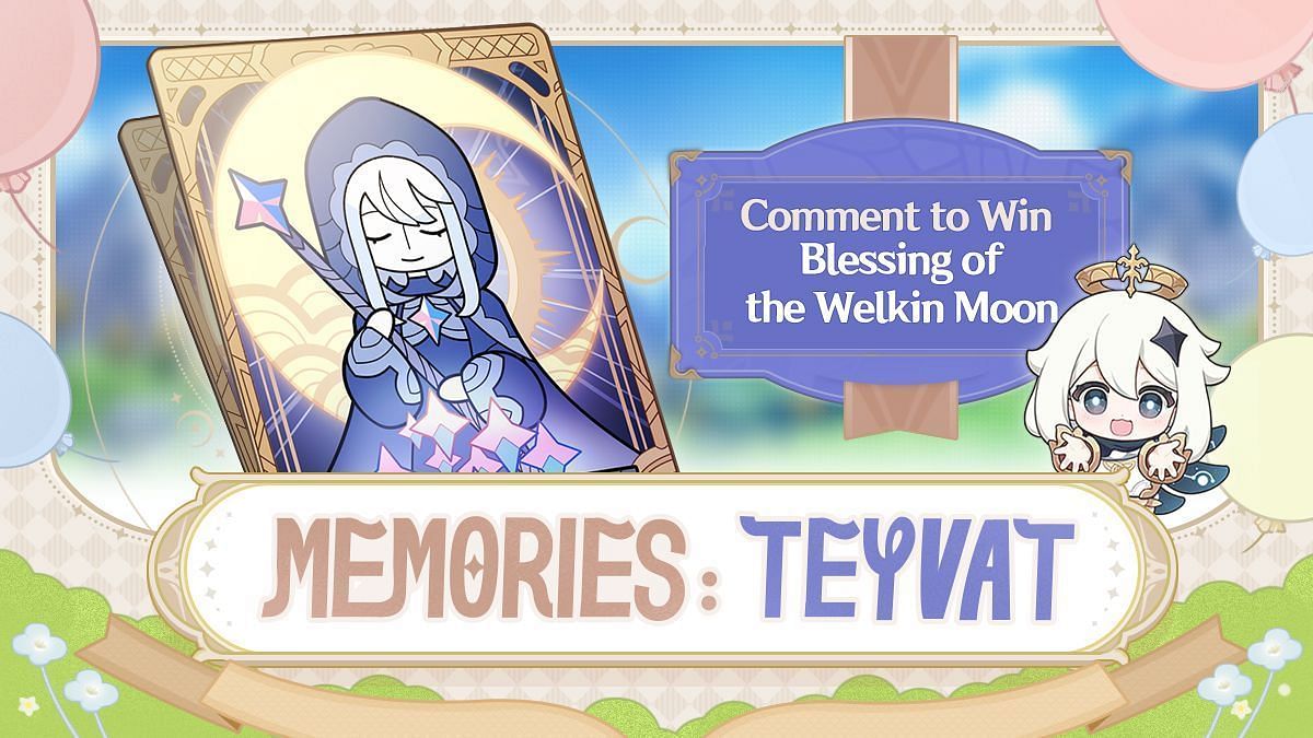 Memories: Teyvat web event (Image via HoYoverse)