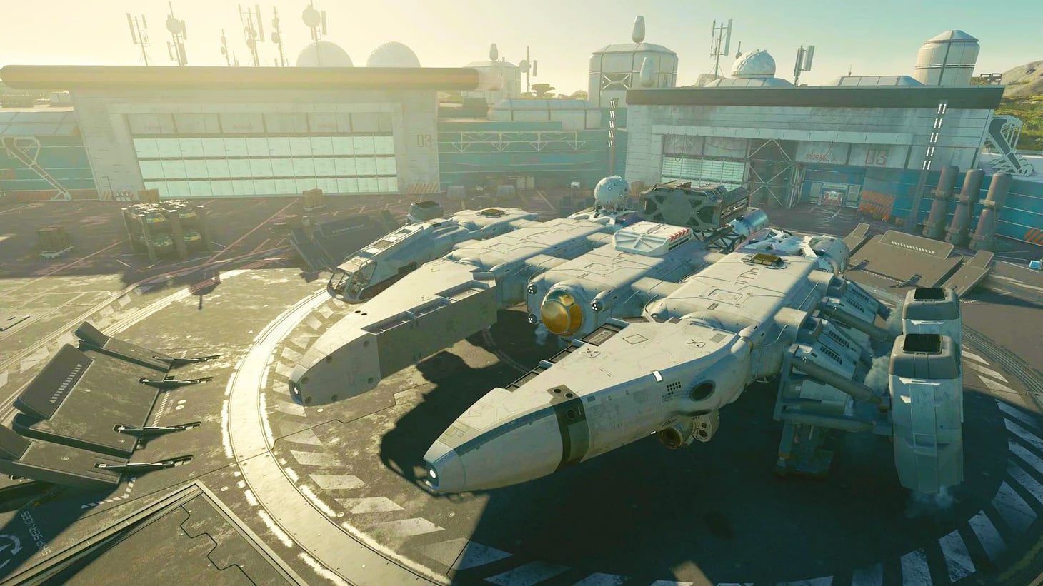 Starfield Star Wars Millennium Falcon Spaceship guide: Parts, colors ...