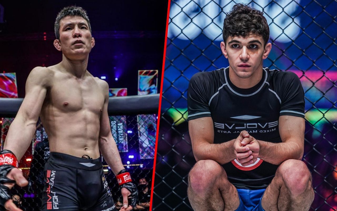 Shinya Aoki (Left) faces Mikey Musumeci (Right) at ONE Fight Night 15