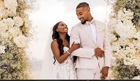 Simone Biles and husband Jonathan Owens, who are in a long distance relationship, get together for a fun date night