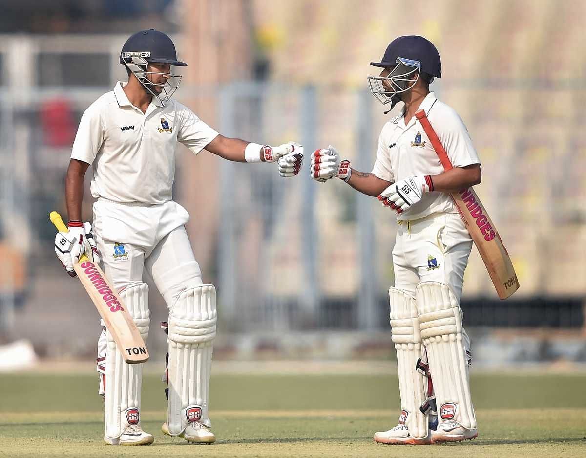 Shreevats Goswami [right] played plenty of key innings for Bengal over the years