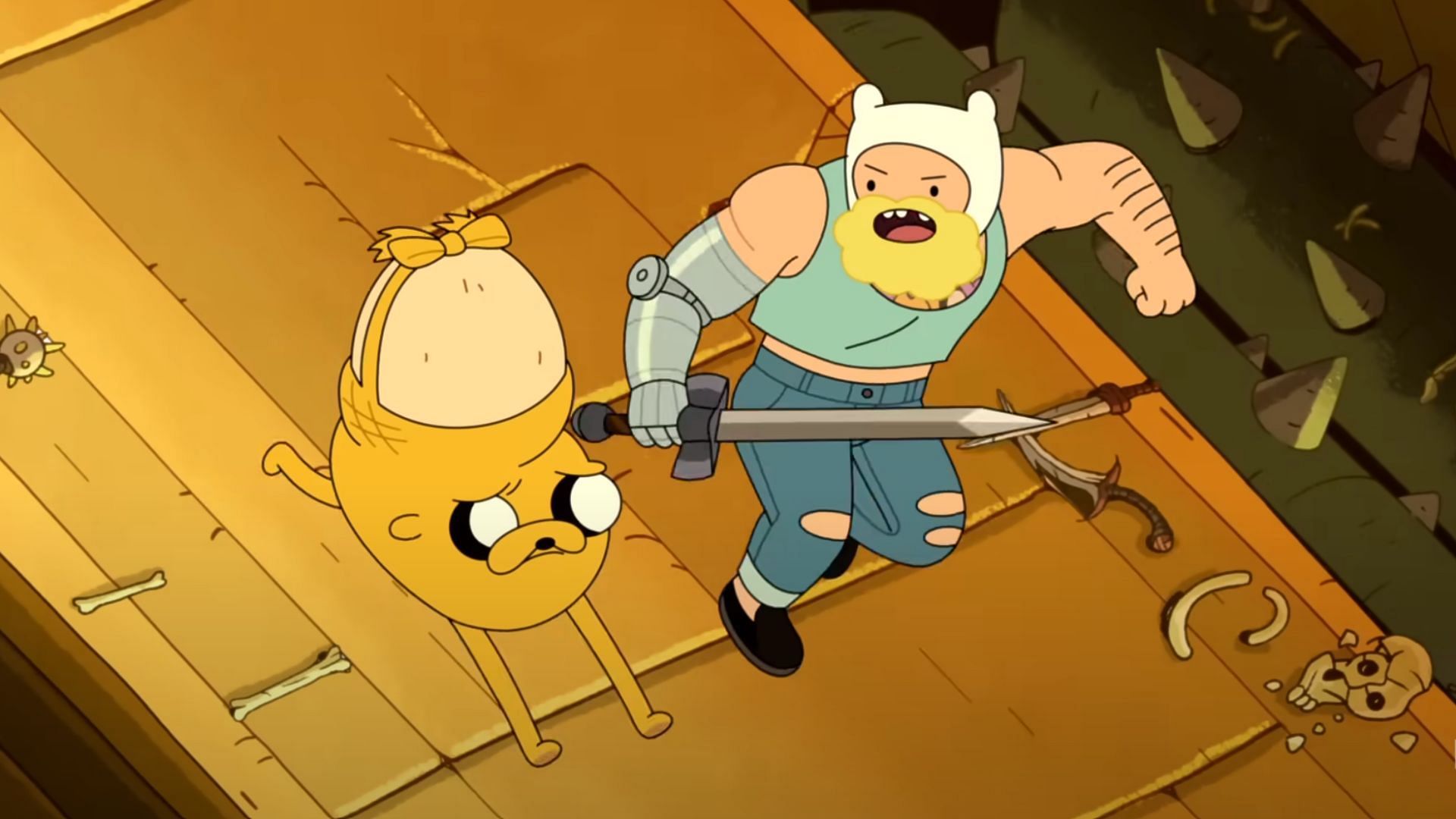 finn and jake and fionna and cake anime
