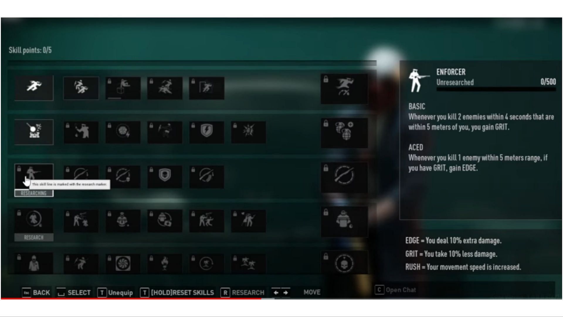 Enforcer skill in Payday 3 (Image via Deep Silver and YouTube/Given)