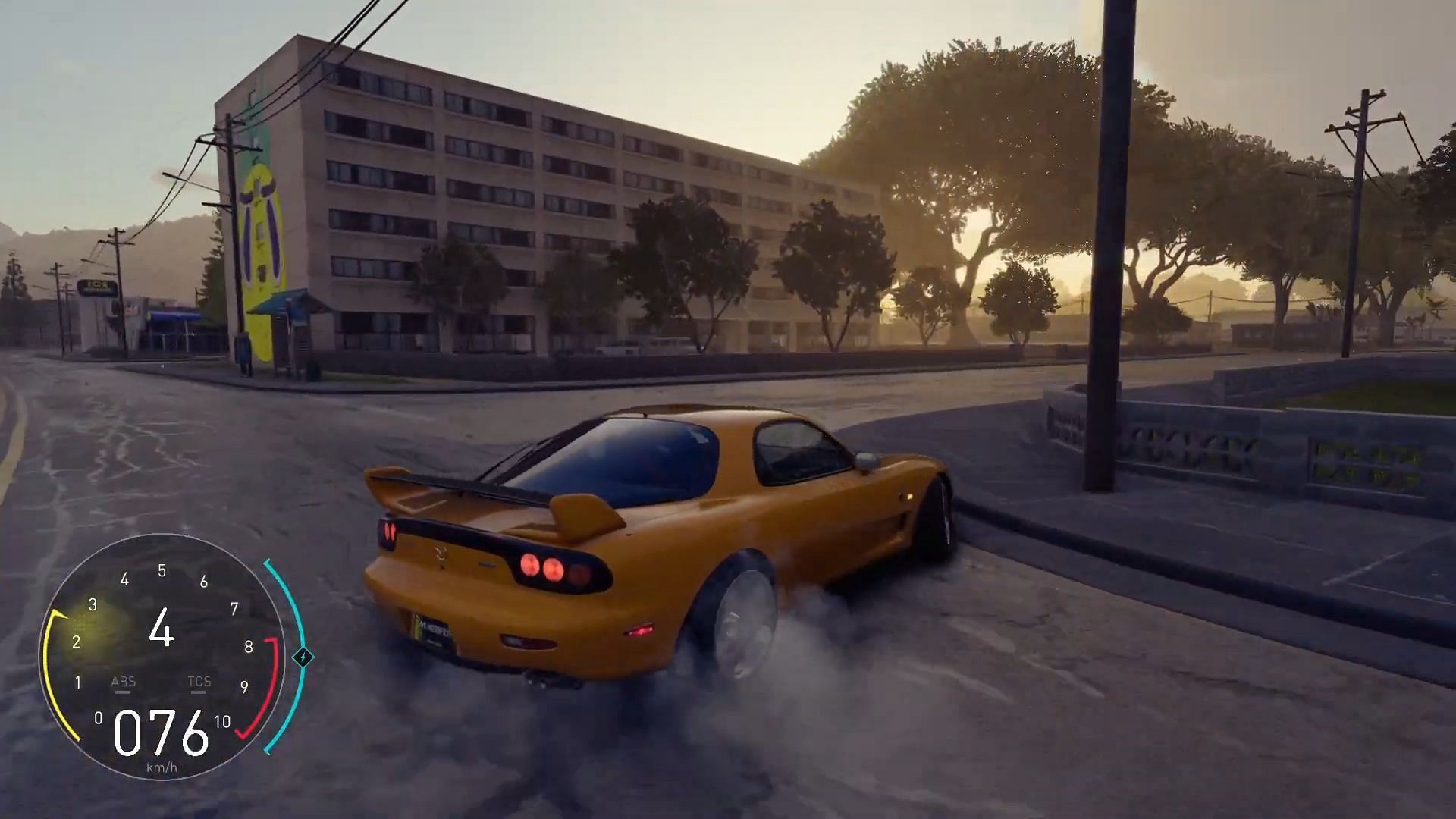 Mazda RX-7 has excellent cornering ability (Image via Ubisoft)