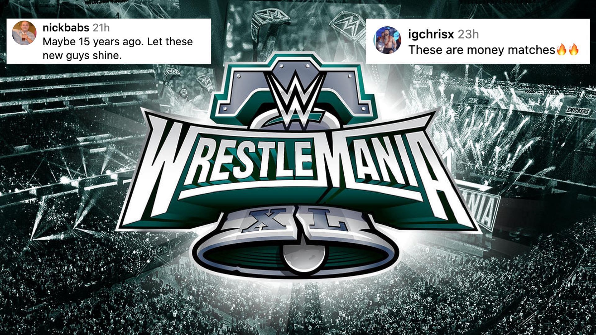 WrestleMania 40 will take place in Philadelphia.