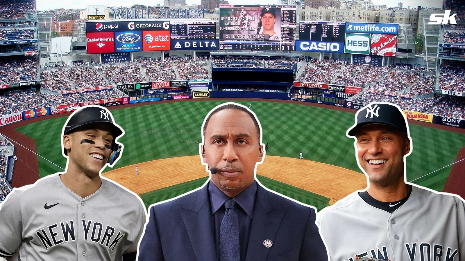 Yankees captain Aaron Judge apparently piled on additional mockery of Stephen A. Smith