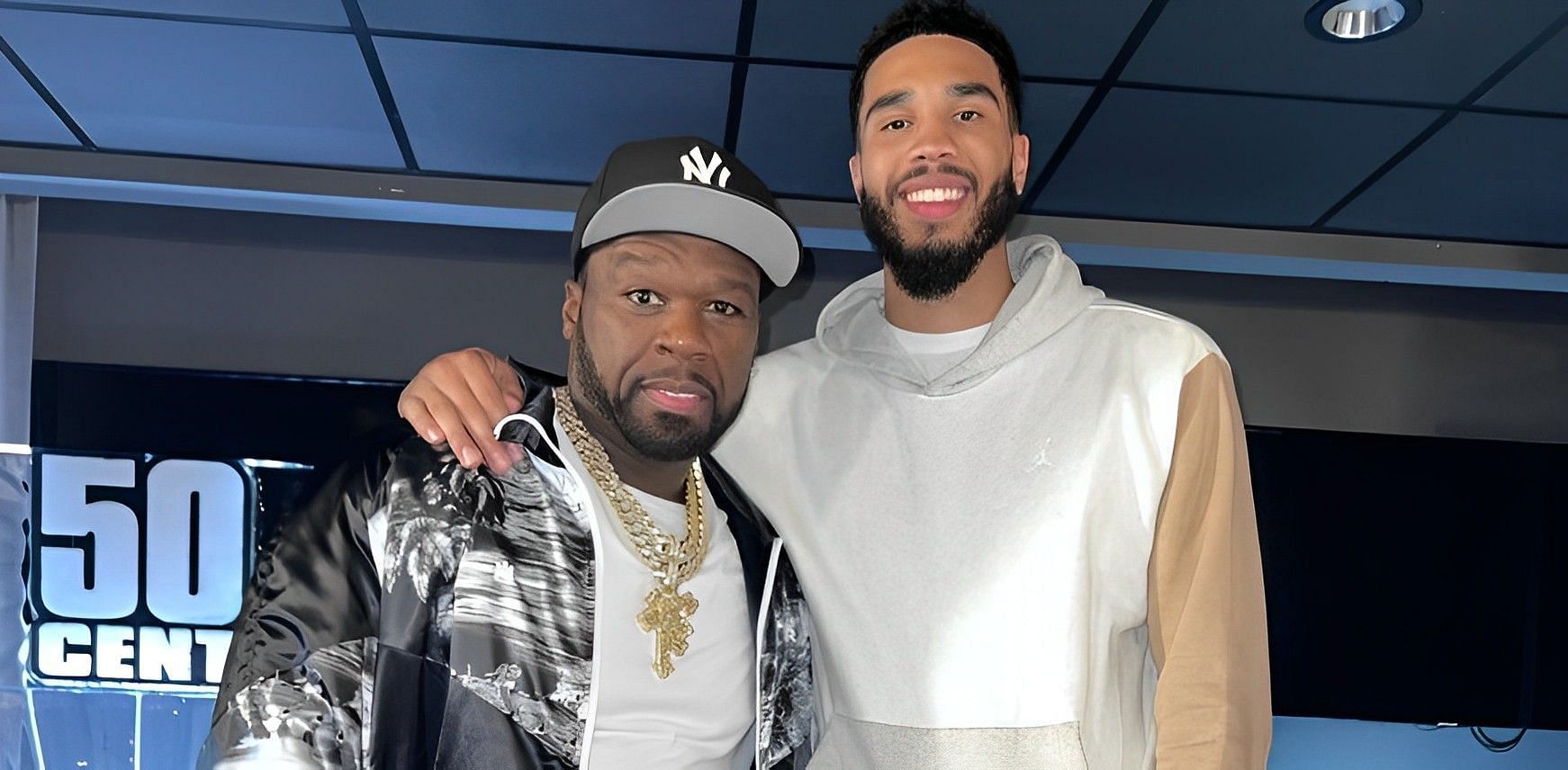 Jayson Tatum links up with 40,000,000worth 50 Cent in Ridgefield