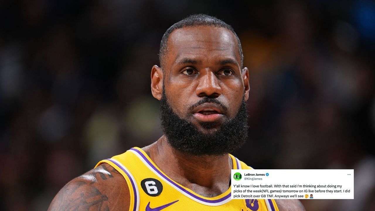 LeBron James aims to turn into NFL pundit on Instagram Live