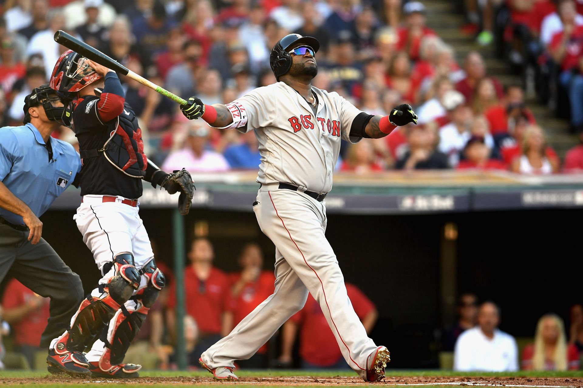 Which Red Sox players have also had a 40+ HR season? MLB