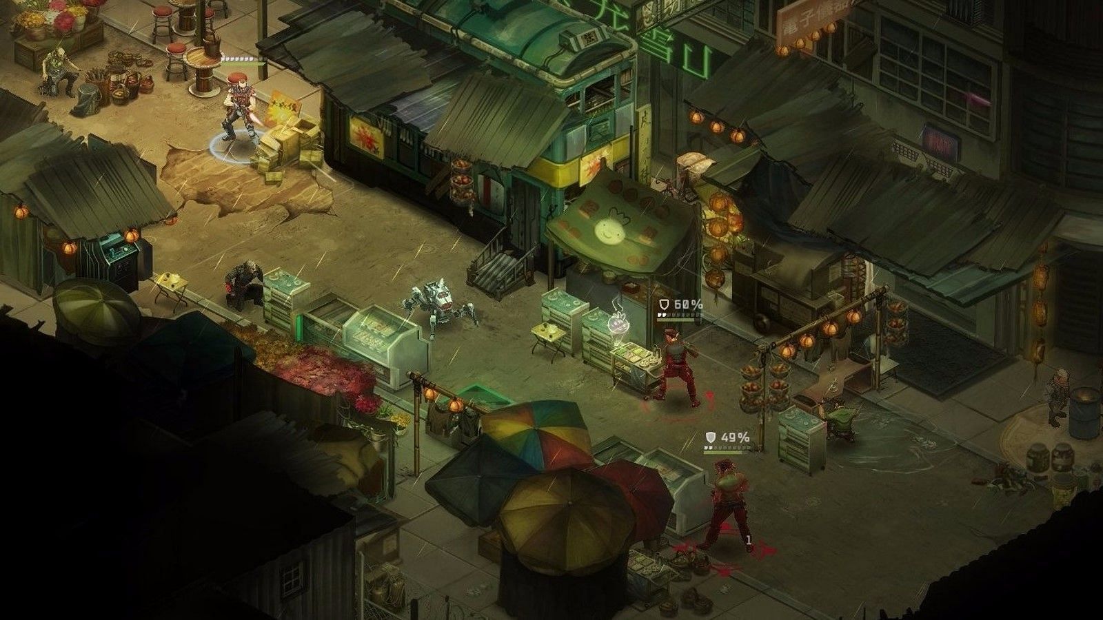 Shadowrun: Hong Kong gameplay ( Image via Harebrained Schemes)