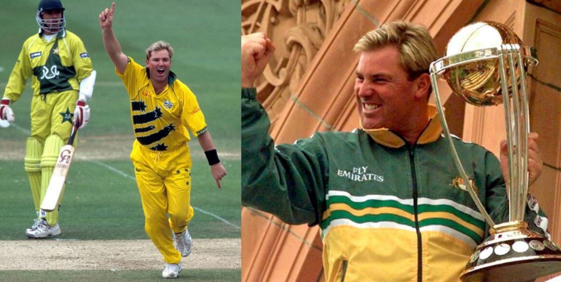 Shane Warne ripped the hearts of South African and Pakistan fans in the 1999 World Cup.