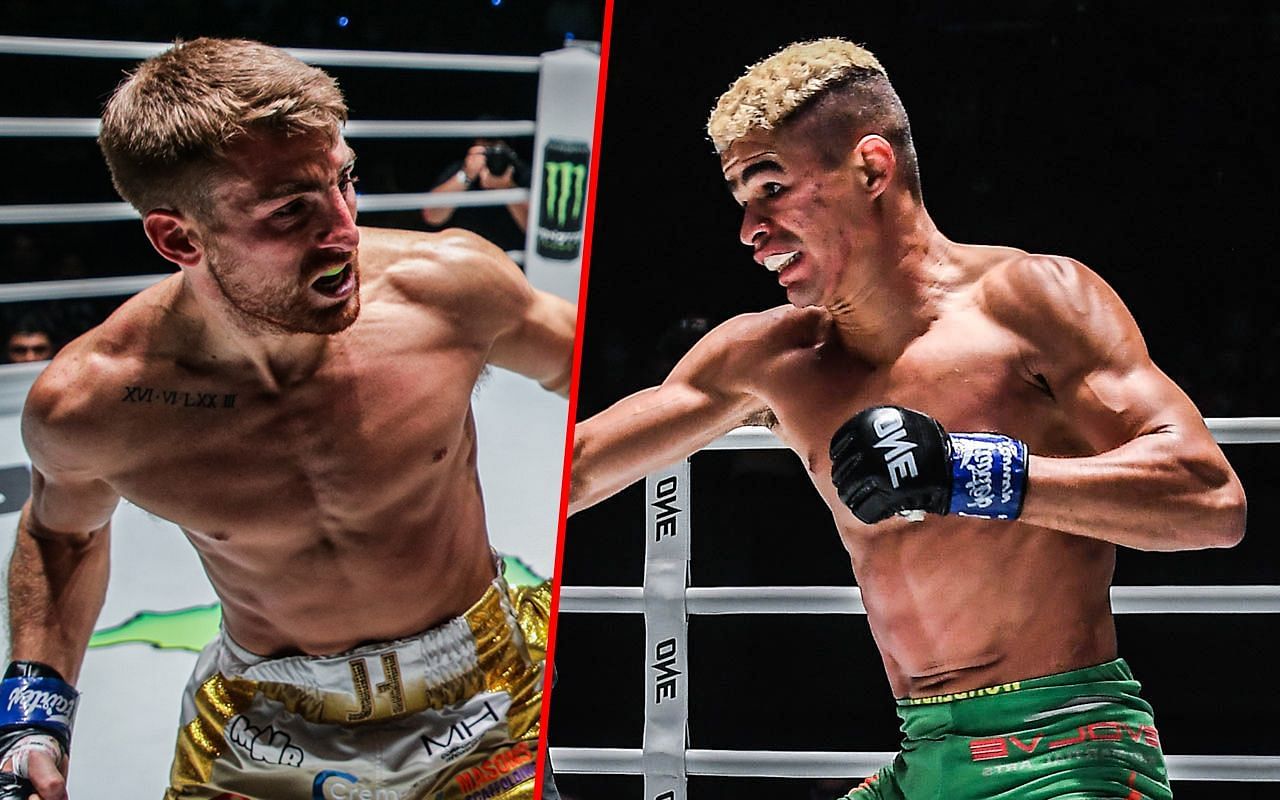 (left) Jonathan Haggerty and (right) Fabricio Andrade [Credit: ONE Championship]