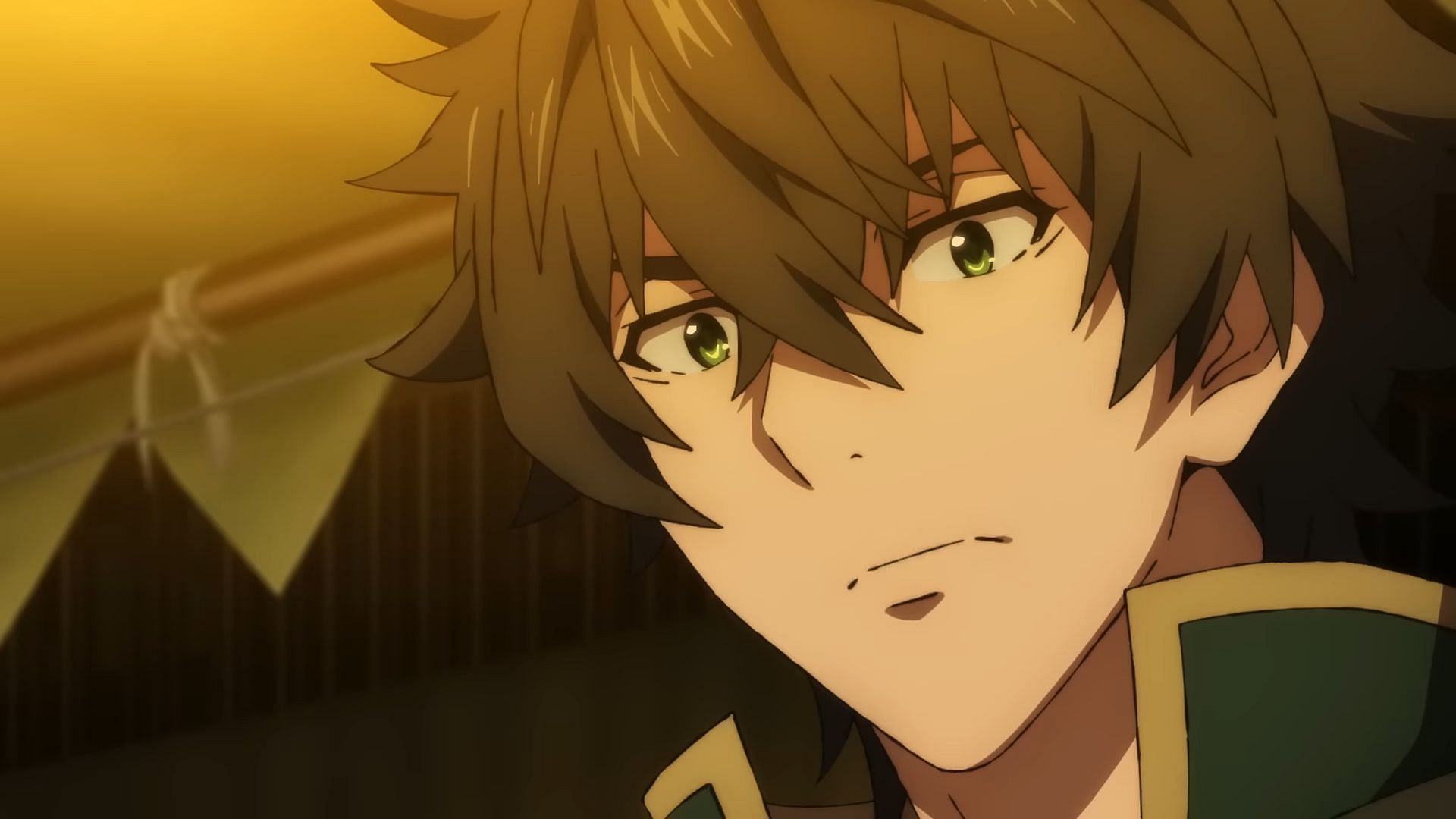 Naofumi Iwatani as seen in The Rising of the Shield Hero season 3 (Image via Kinema Citrus)