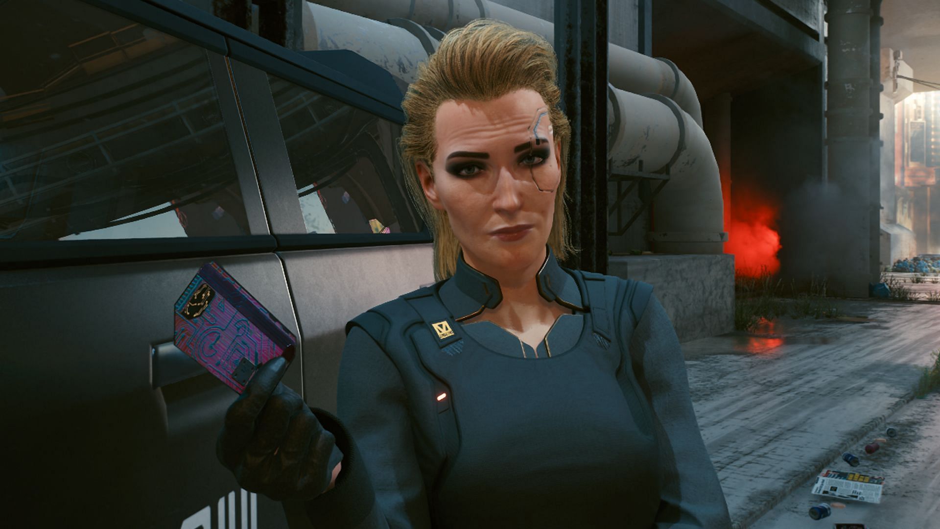 Meredith Stout in Cyberpunk 2077 Phantom Liberty 2.0 (Image via CD Projekt Red)