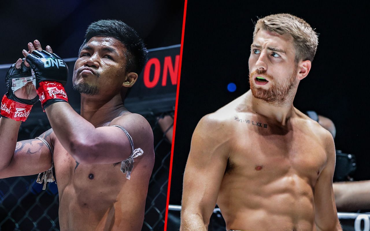 Rodtang Jitmuangnon and Jonathan Haggerty. [Image: ONE Championship]