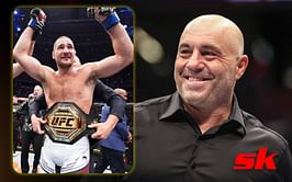 "I wish I was there" - Watch Joe Rogan's real-time reaction to Sean Strickland's UFC 293 win after nearly knocking Israel Adesanya out