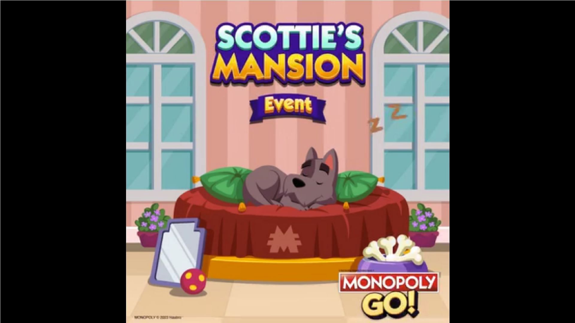 Scottie chilling in his mansion (Image via Facebook/Monopoly Go)