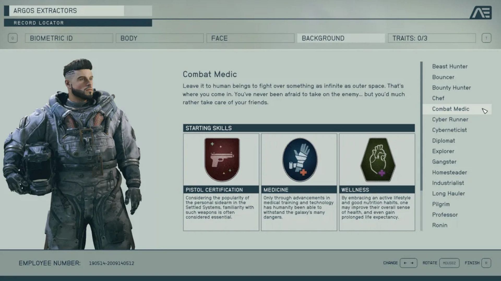 Combat medic has healing and pistol skills at the same time (Image via Bethesda)