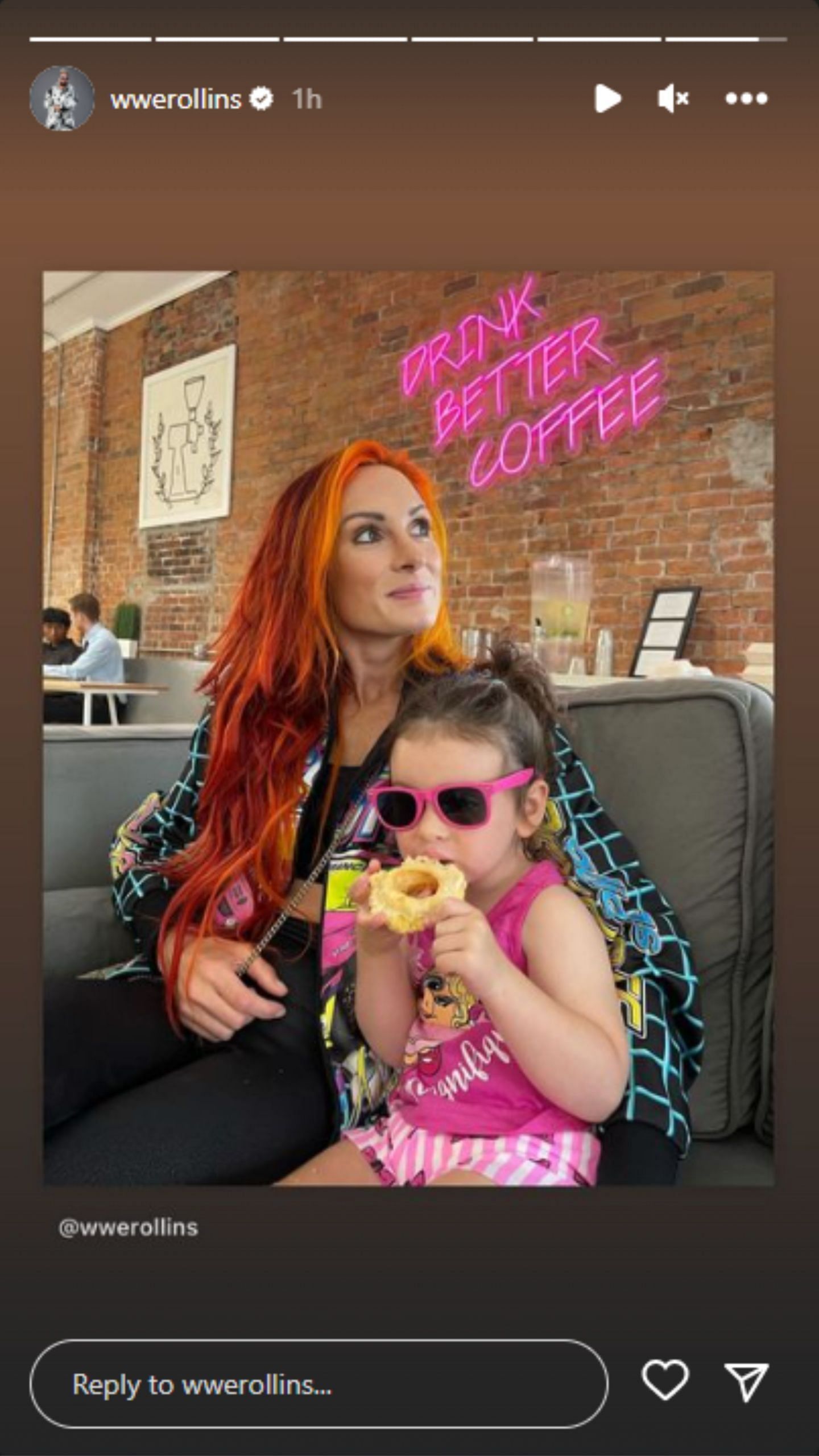 Becky Lynch and Seth Rollins' Daughter Roux: Meaning of the name