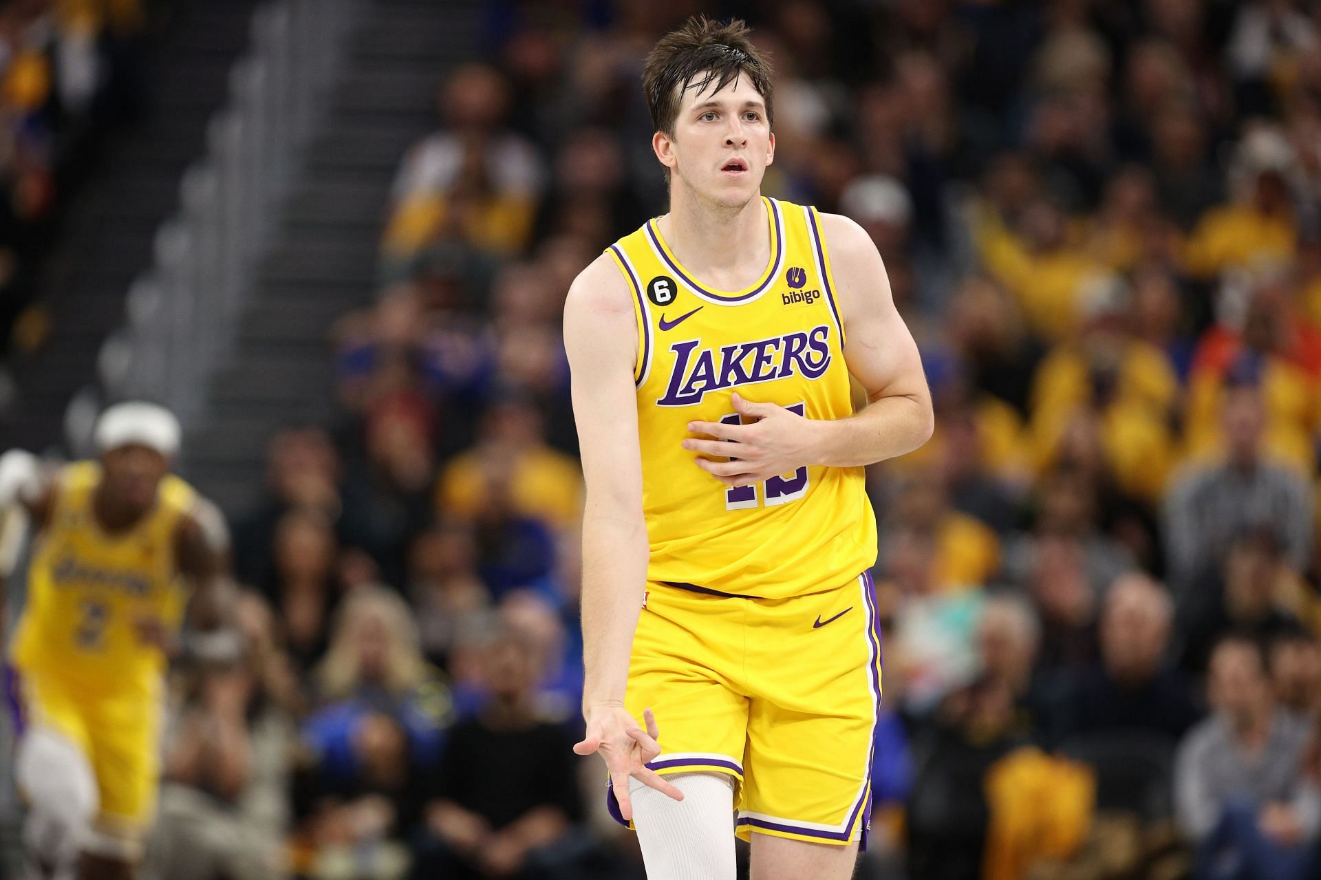 Lakers News: Austin Reaves To Debut New Rigorer AR1 Signature Shoe 'Stars &  Stripes' USA Colorway