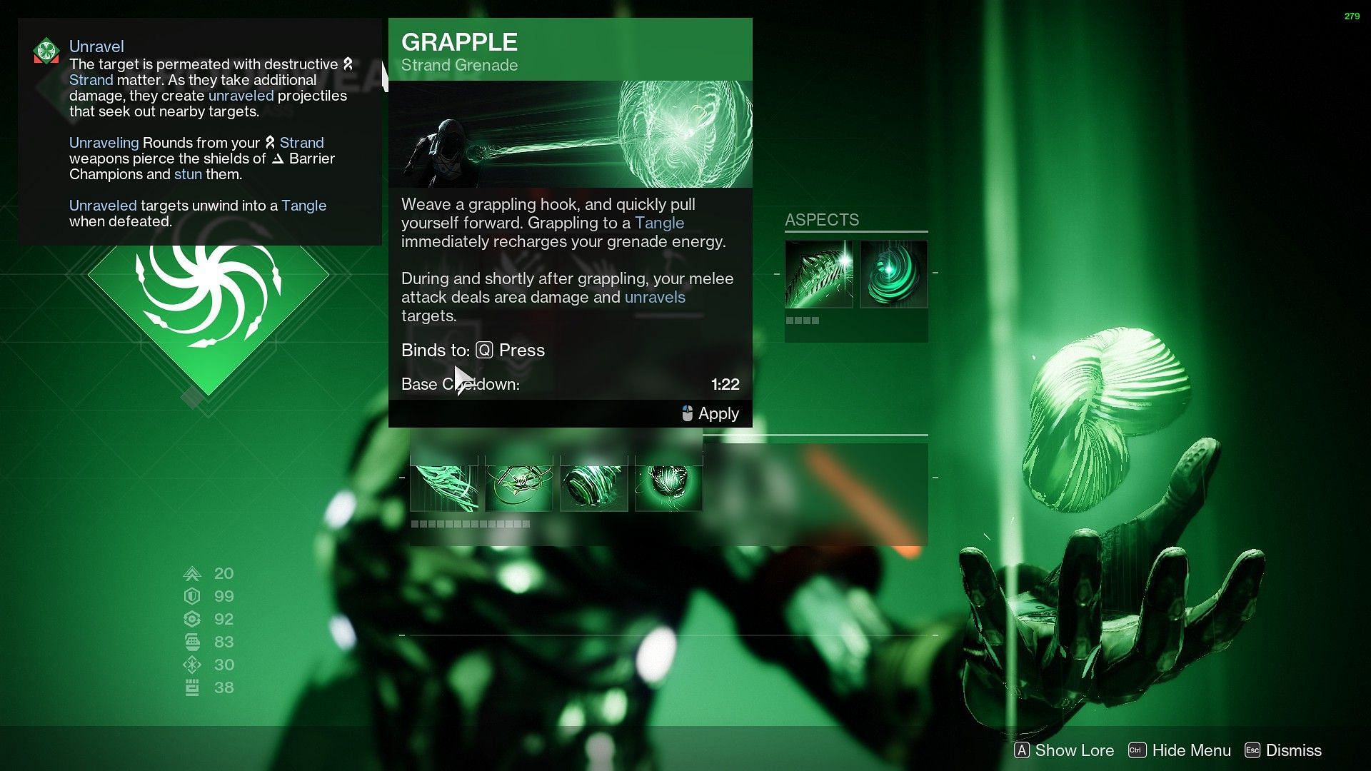 Destiny 2 Grapple Grenade (Image via Bungie)