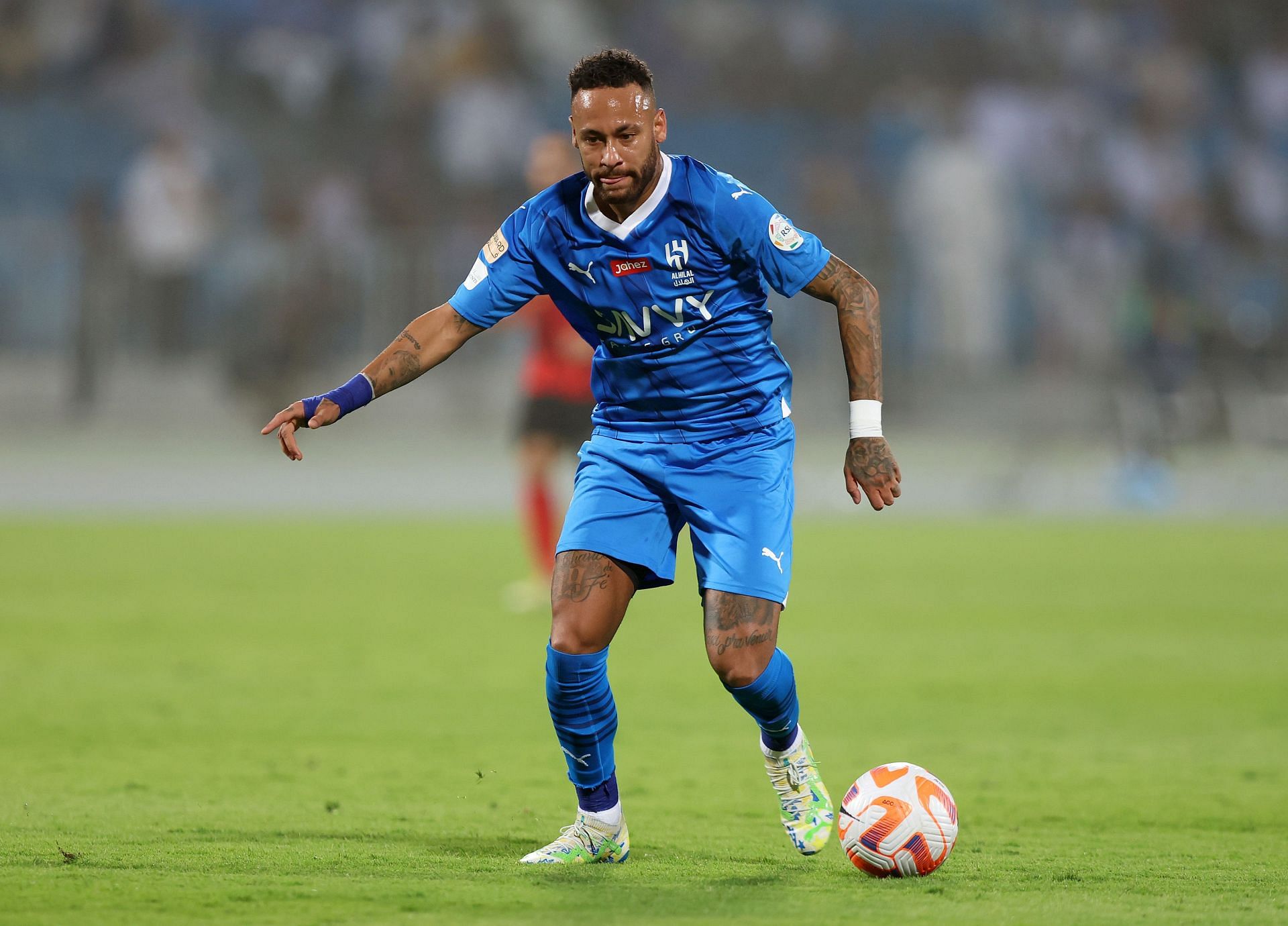 The Brazilian superstar grabbed an assist on his Al-Hilal debut.