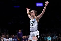 Watch: New York Liberty's Sabrina Ionescu sets WNBA record for most 3-pointers in regular season