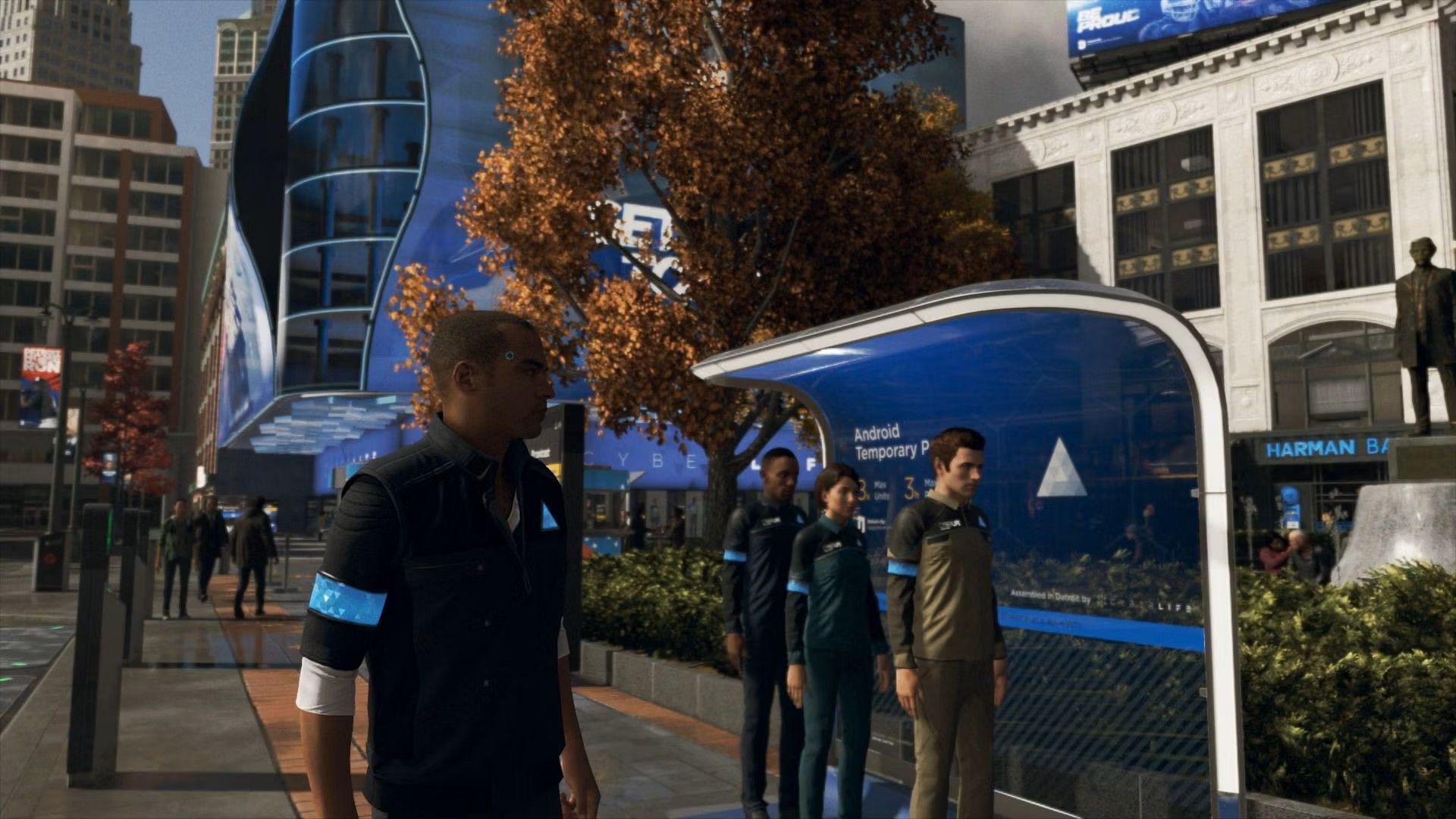 Detroit: Become Human gameplay snippet (Image via Quantic Dream)