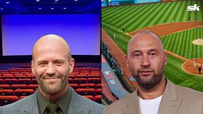 Fan mistakes Yankees legend Derek Jeter for action movie star Jason Statham: "That's Jason Statham, is it?"