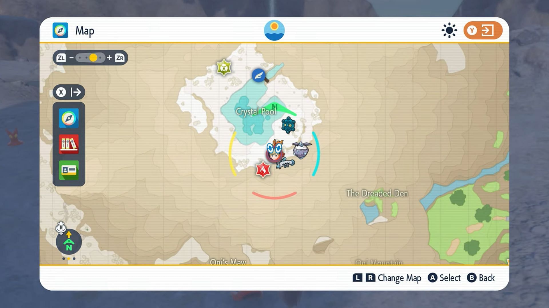 Feebas location map (Image via Nintendo)