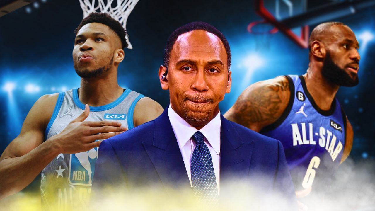 Stephen A. Smith (C) made a compelling case for Team USA vs Team World All-Star Game 