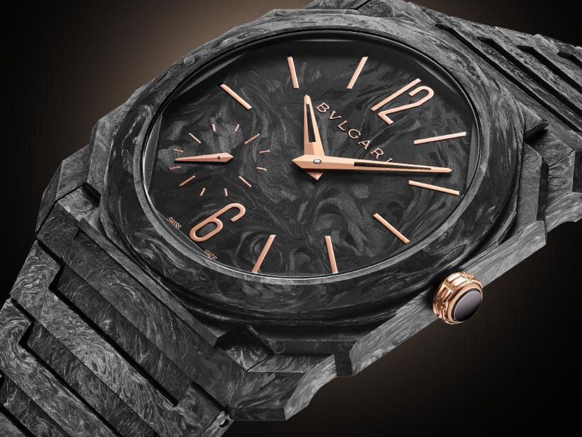 Bulgari: Octo Finissimo Watches in CarbonGold (Image via the official site of Bulgari)