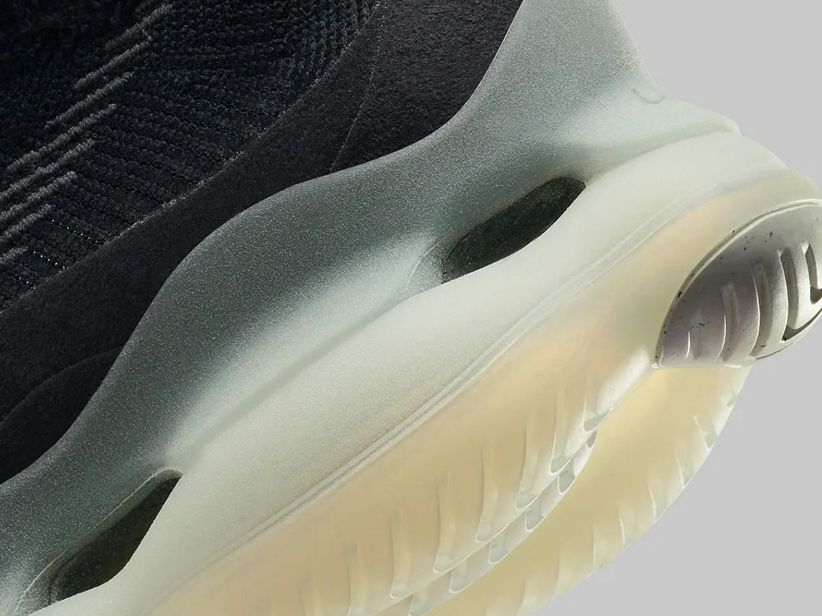 Sole of Nike Air Max Scorpion sneakers (Image via Instagram/@saintalfred)