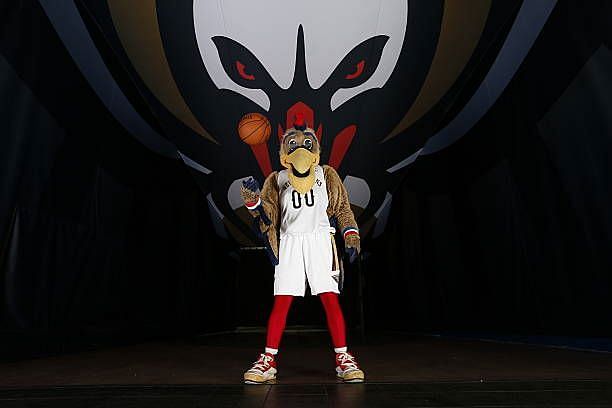New Orleans Pelicans Mascot Pierre the Pelican