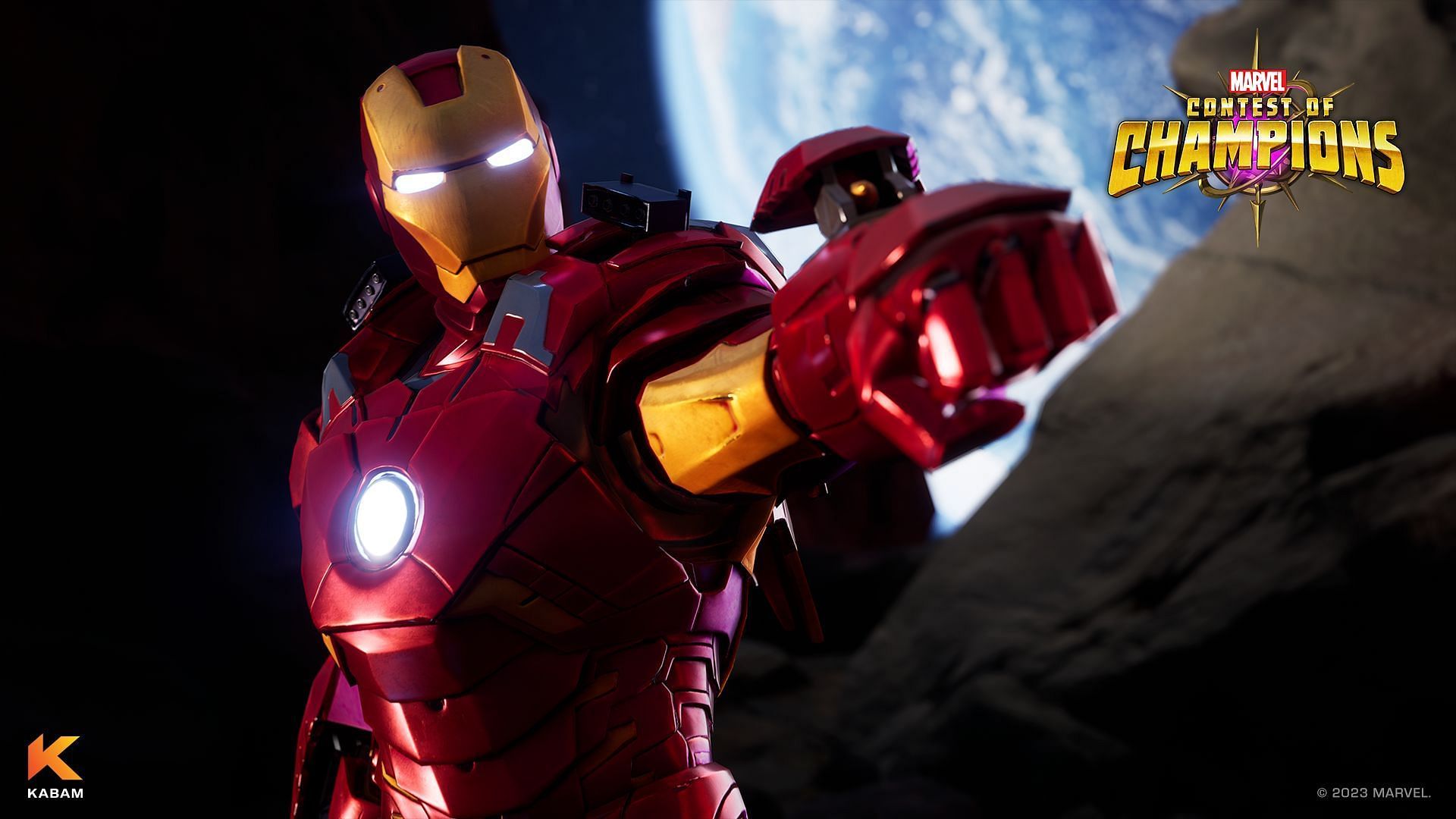 Iron Man and Gladiator must save The Battlerealm in Echoes of Eternity event quest. (Image via Kabam)