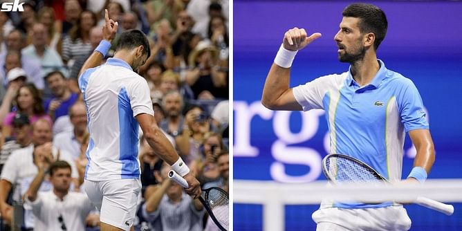 "These are the kind of matches that I still thrive on, that still get me going" - Novak Djokovic pumped after beating Ben Shelton in heated US Open SF