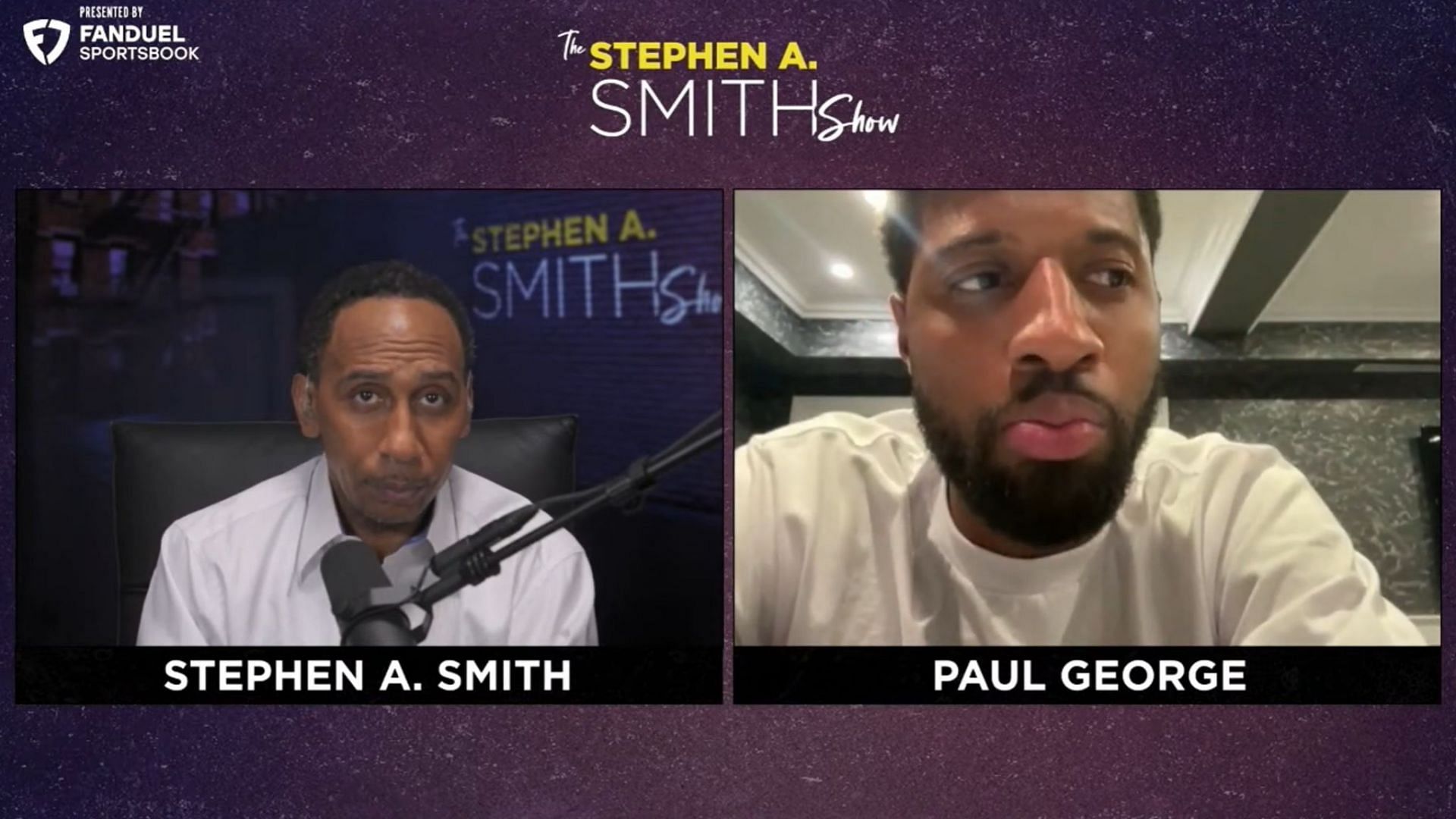 Stephen A. Smith and Paul George