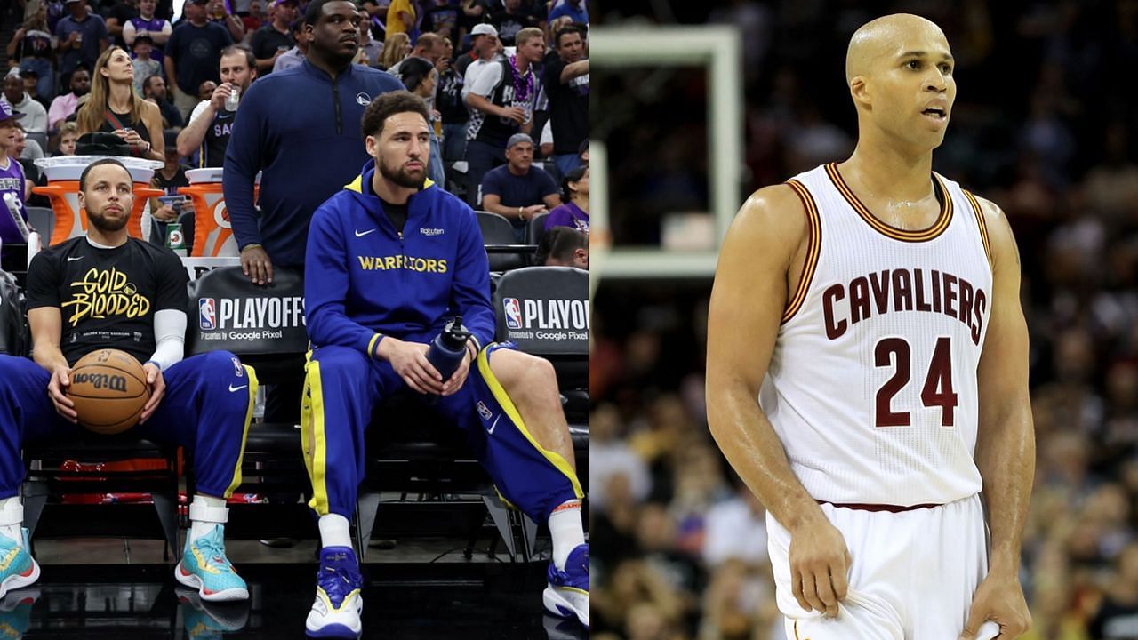 Richard Jefferson jokingly reacts to Klay Thompson recalling 2016 NBA Finals