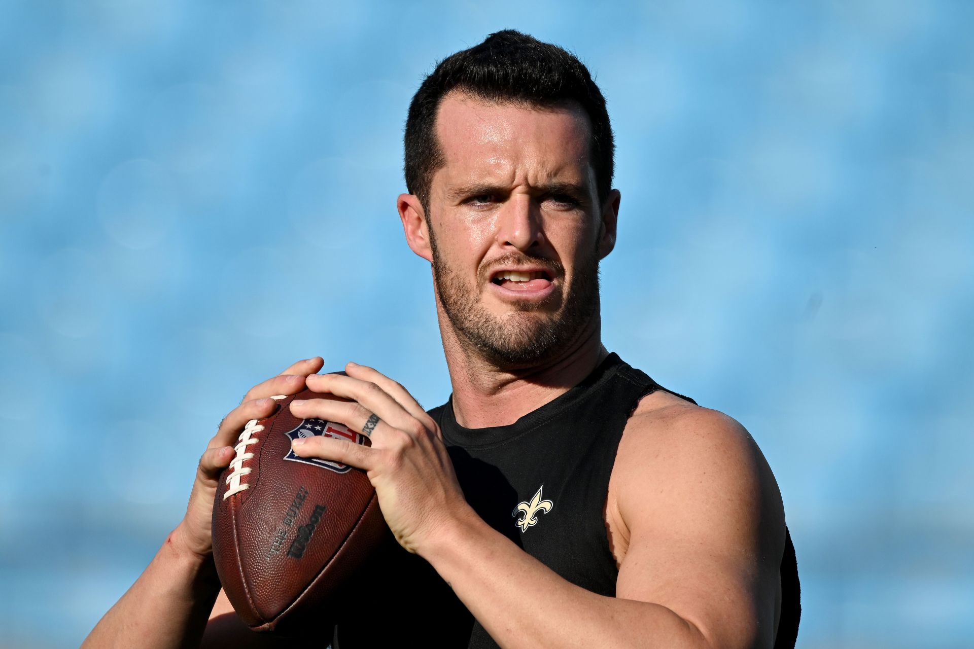 New Orleans Saints quarterback Derek Carr